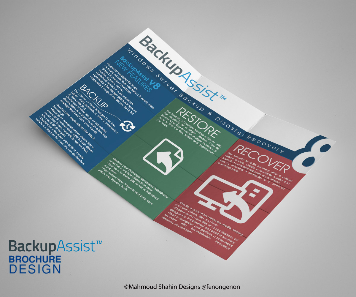Brochure Design by Mahmoud Shahin for Cortex I.T. Labs Pty Ltd | Design #3891411