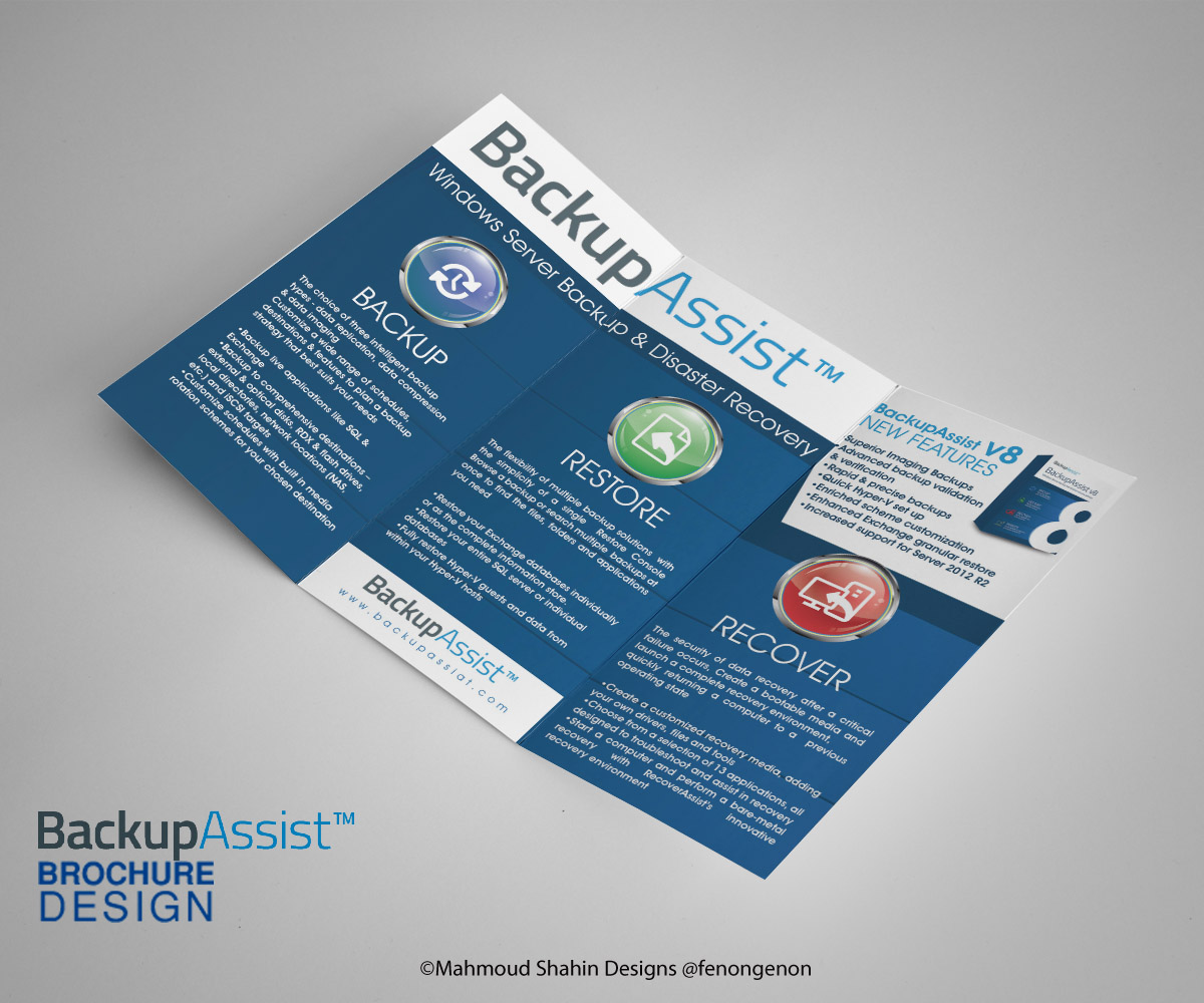 Brochure Design by Mahmoud Shahin for Cortex I.T. Labs Pty Ltd | Design #3891442