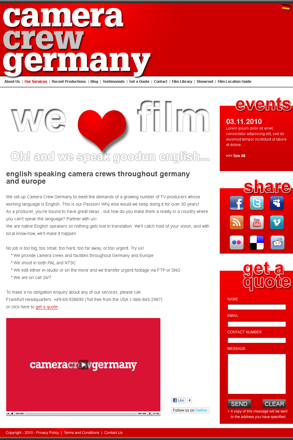 Web Design by Jason Farrell for this project | Design #128340