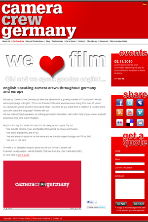 Web Design by Jason Farrell for this project | Design: #128340