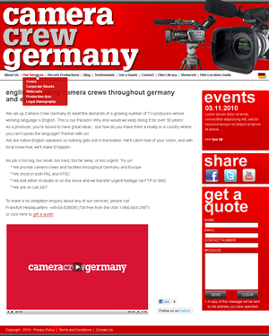 Web Design by Jason Farrell for this project | Design: #128715