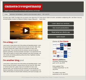 Web-Design von Andrea für dieses Projekt | Design #125603