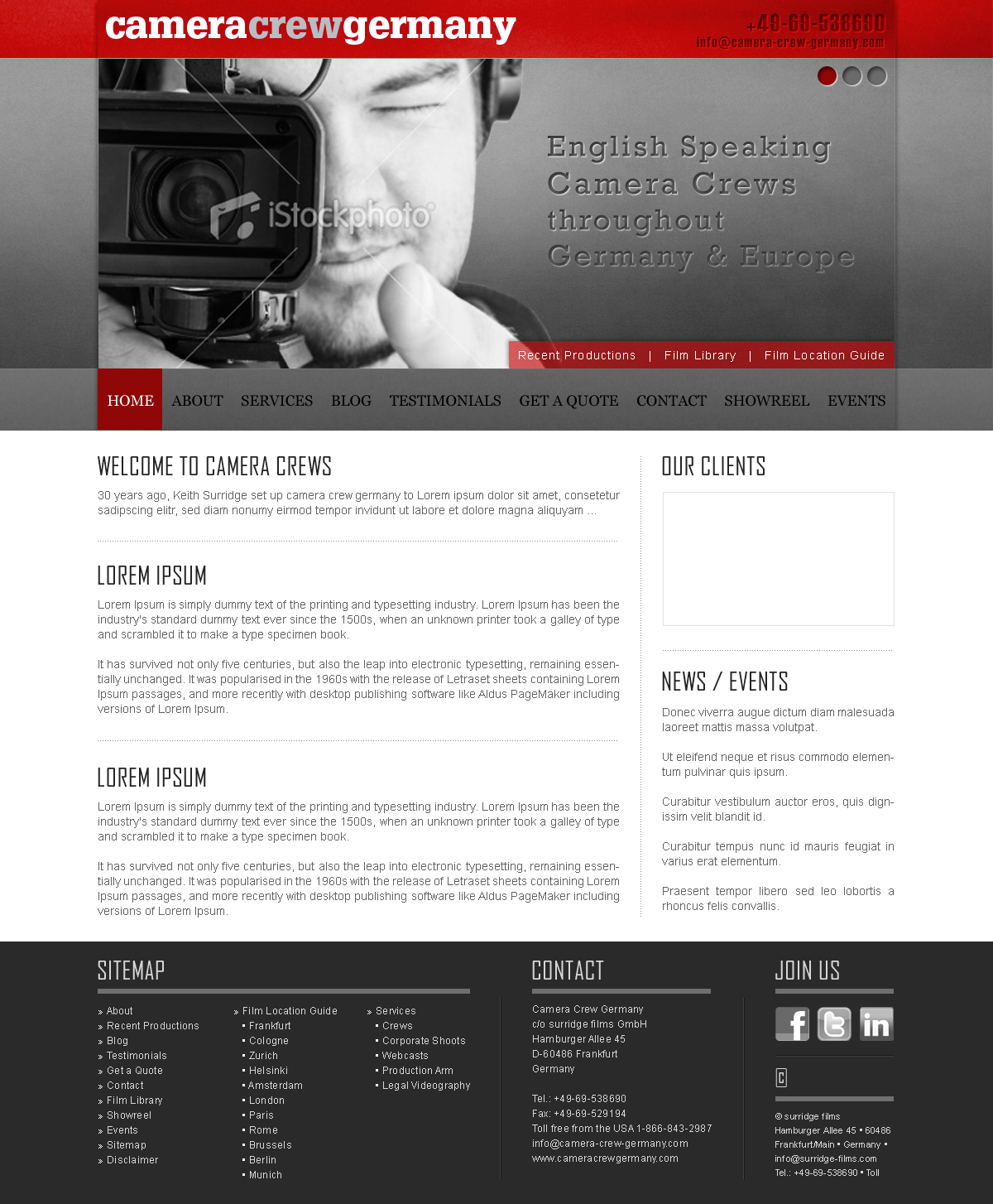 Web Design by Tebu Kurian for this project | Design #127103