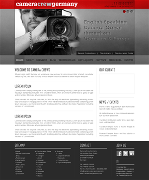 Web Design by Tebu Kurian for this project | Design: #127582