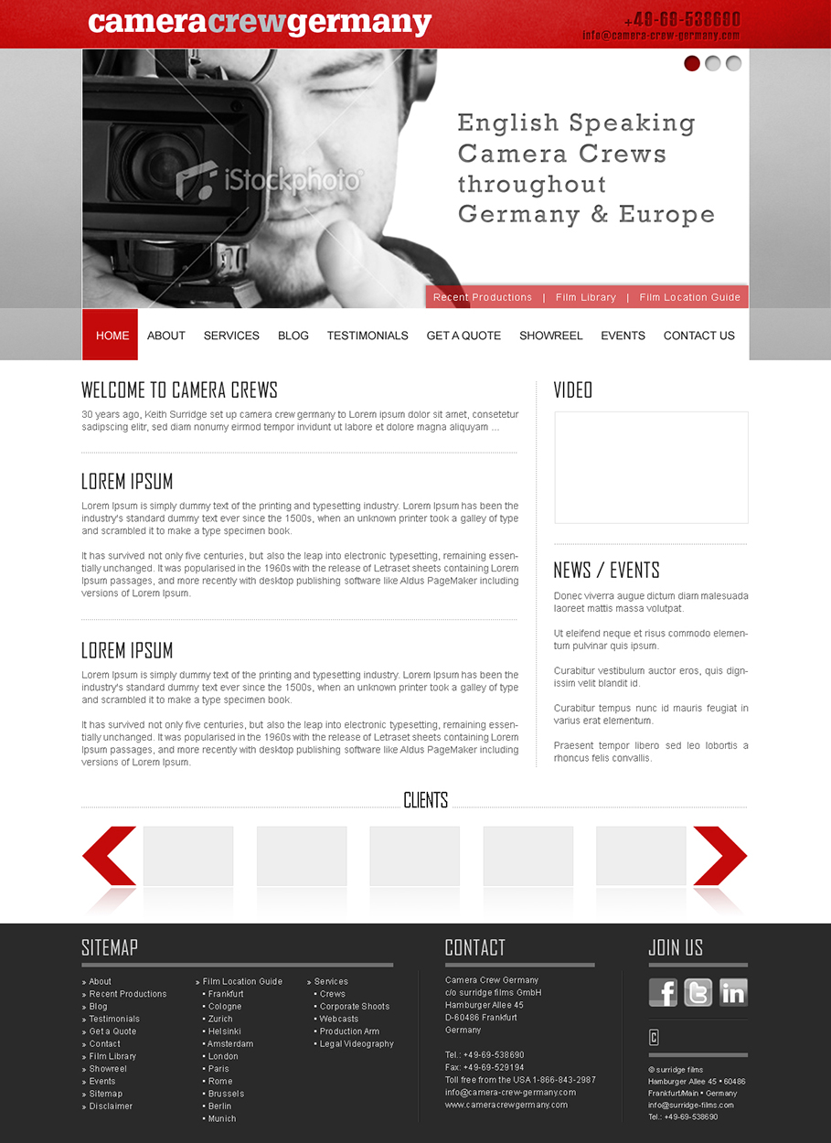 Diseño Web por Tebu Kurian para este proyecto | Diseño #129830