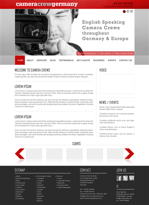 Web Design by Tebu Kurian for this project | Design: #129830