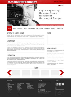 Web Design by Tebu Kurian for this project | Design: #129831