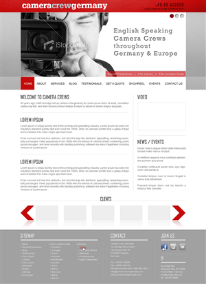 Web Design by Tebu Kurian for this project | Design: #130421
