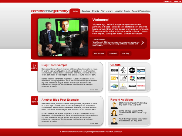 Web Design by Signified Studio for this project | Design #126772