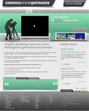 Web Design by Design Monkey (jim) for this project | Design: #128859