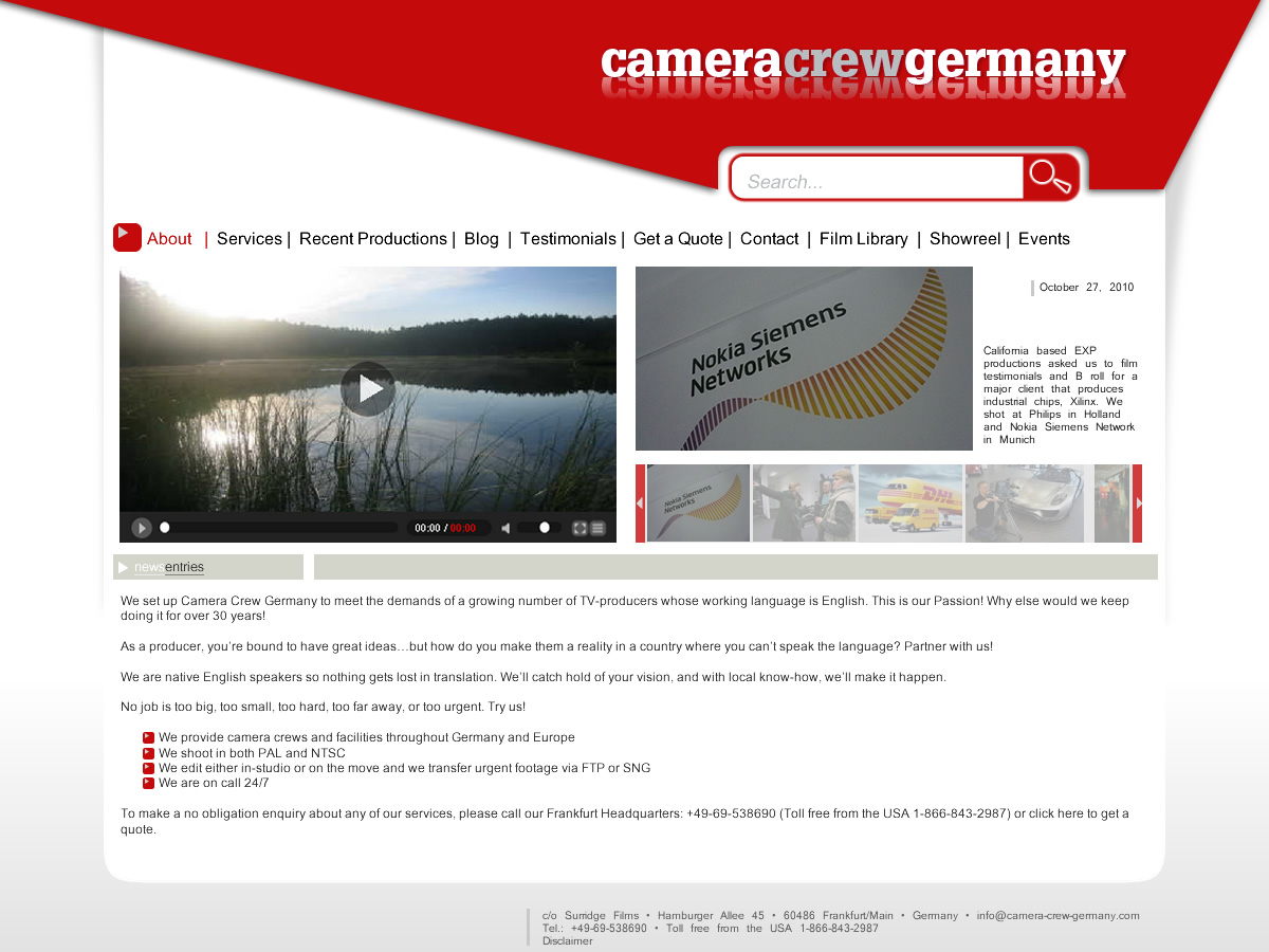 Web Design by Fuan for this project | Design #128625