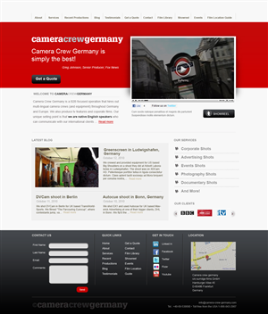 Web Design by weathered83 for this project | Design: #130641