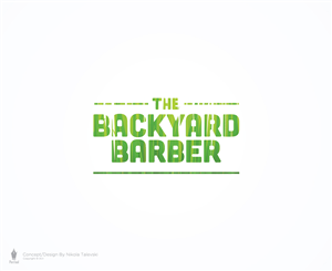 Logo Design by PenTool for the backyard barber | Design #3869825