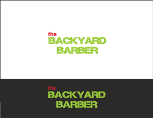 Logo Design by vesnusca for the backyard barber | Design #3871918