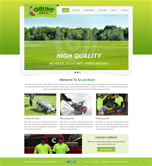 Diseño Wordpress por pb para Grunt Work, LLC | Diseño: #3843249