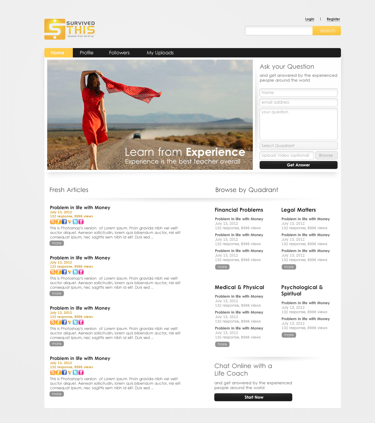 Wordpress Design by WirePaper for this project | Design #1084913