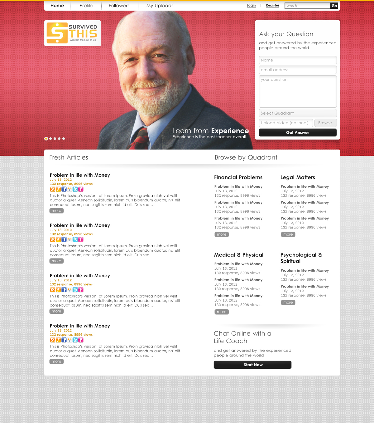 Wordpress Design by WirePaper for this project | Design #1095649