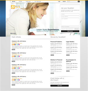 Wordpress Design by WirePaper for this project | Design: #1095669