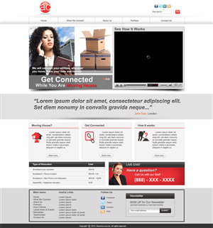 Web Design by DesignXyz for Totalcom Corp Pty Ltd | Design: #1077547