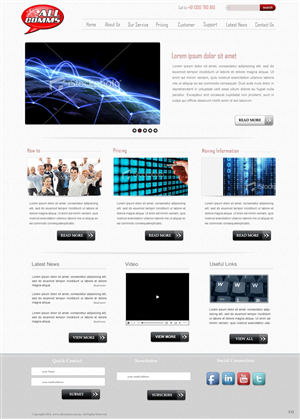 Web Design par pb pour Totalcom Corp Pty Ltd | Design : #1056051