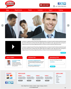 Web Design par pb pour Totalcom Corp Pty Ltd | Design : #1056054