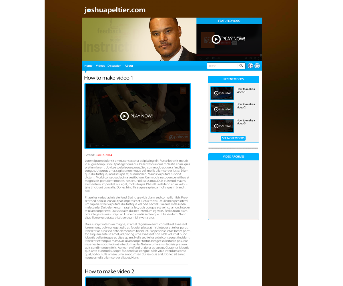 Web Design by Glenn Paul Mabao for this project | Design #3856879