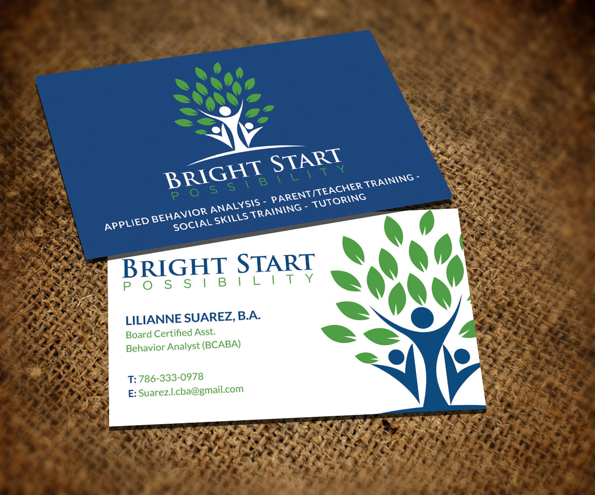 Visitenkarten-Design von Sarah Haroon für dieses Projekt | Design #3902327