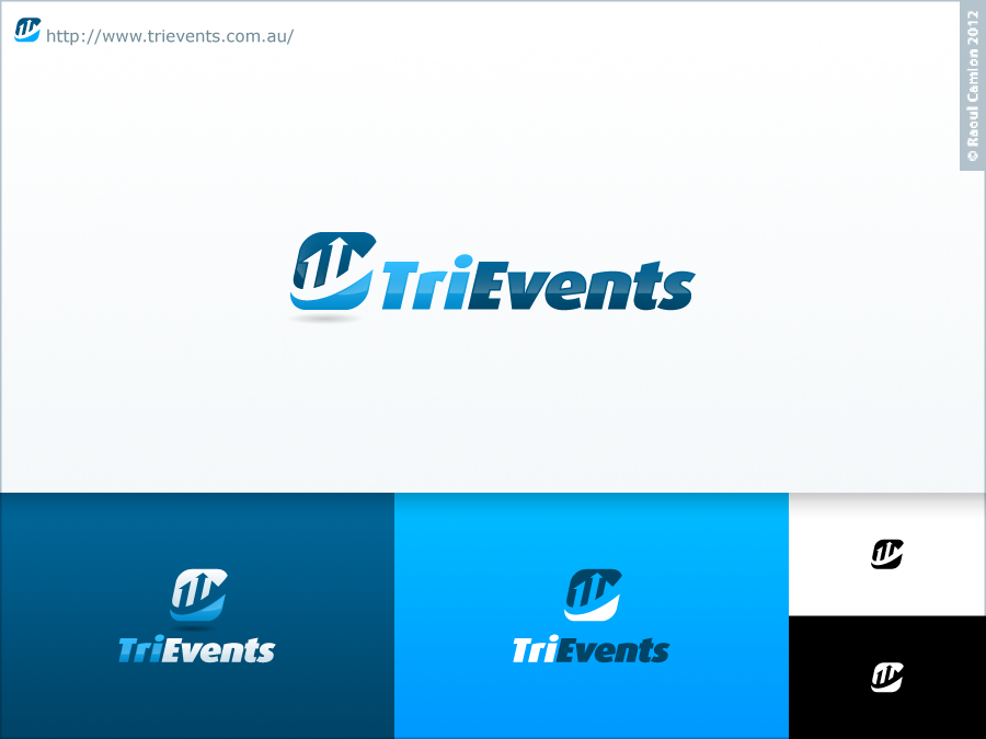 Logo Design by Raoul Camion for TriEvents | Design #1033167