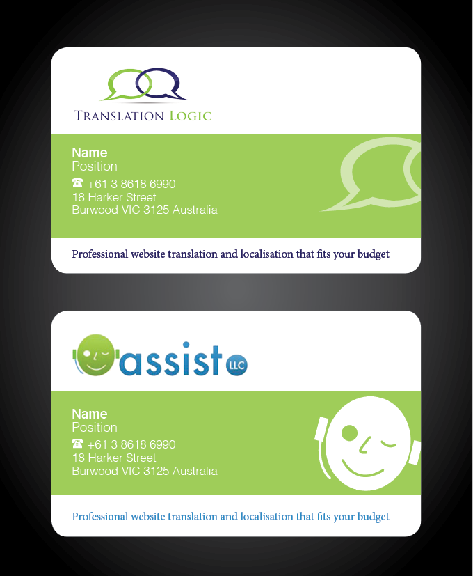 Business Card Design by KeyIdea for Kirtech Pty Ltd | Design #1025856