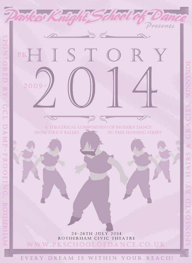 Design de Poster par Tom 'Victorious' Wilkinson pour Parker Knight School of Dance | Design #3849873