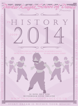 Dance school theatre show, 