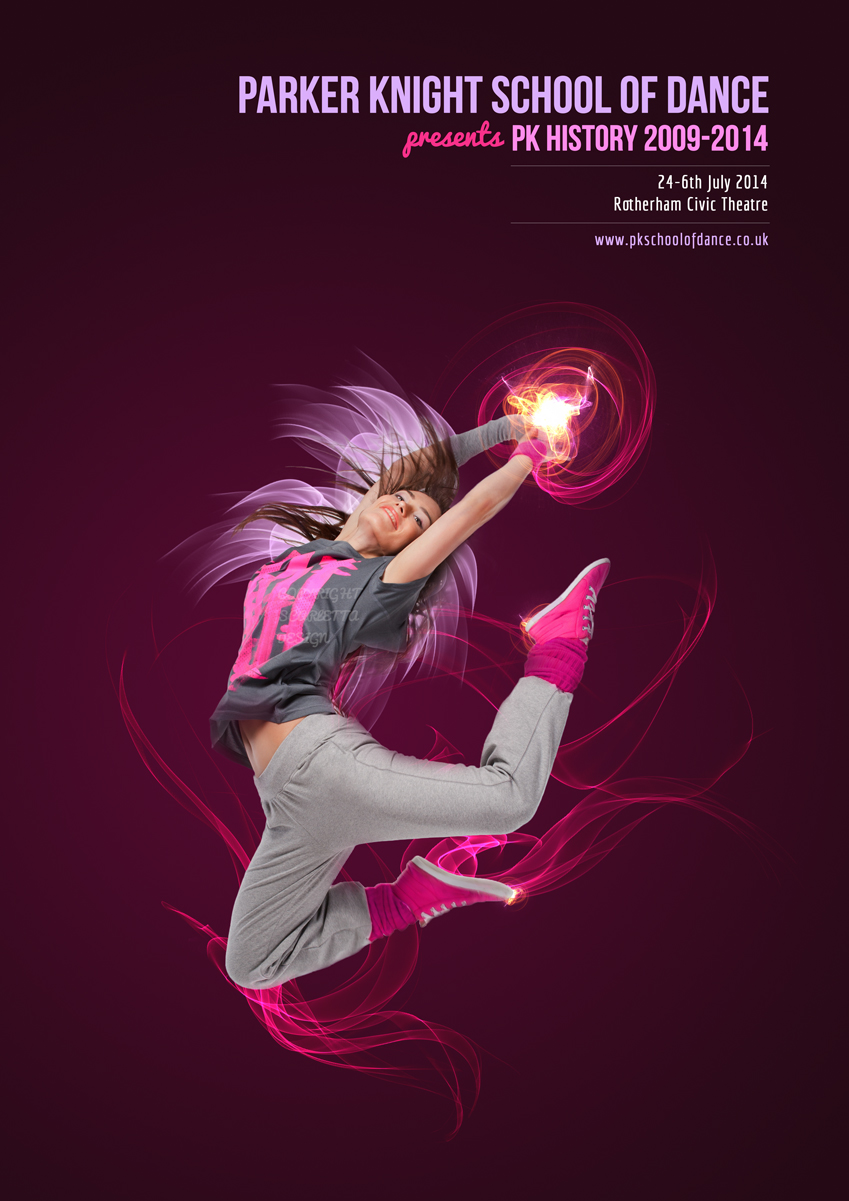 Poster Design by Scarletta for Parker Knight School of Dance | Design #3844406