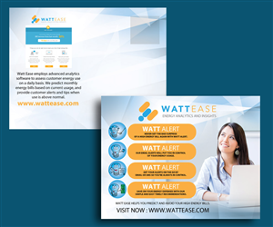 Postcard Design by uk for Watt Ease | Design: #3855412