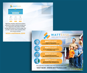 Postcard Design by uk for Watt Ease | Design: #3855456
