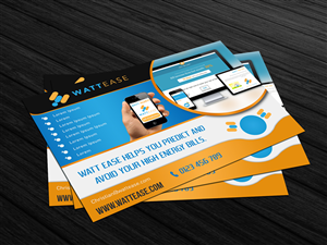 Consumer Facing Energy Data Analytics Startup Needs a Postcard to Promote New Product