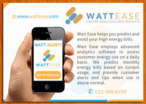 Postcard Design by Sbss for Watt Ease | Design: #3862820
