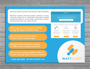 Postcard Design by Sbss for Watt Ease | Design: #3863531