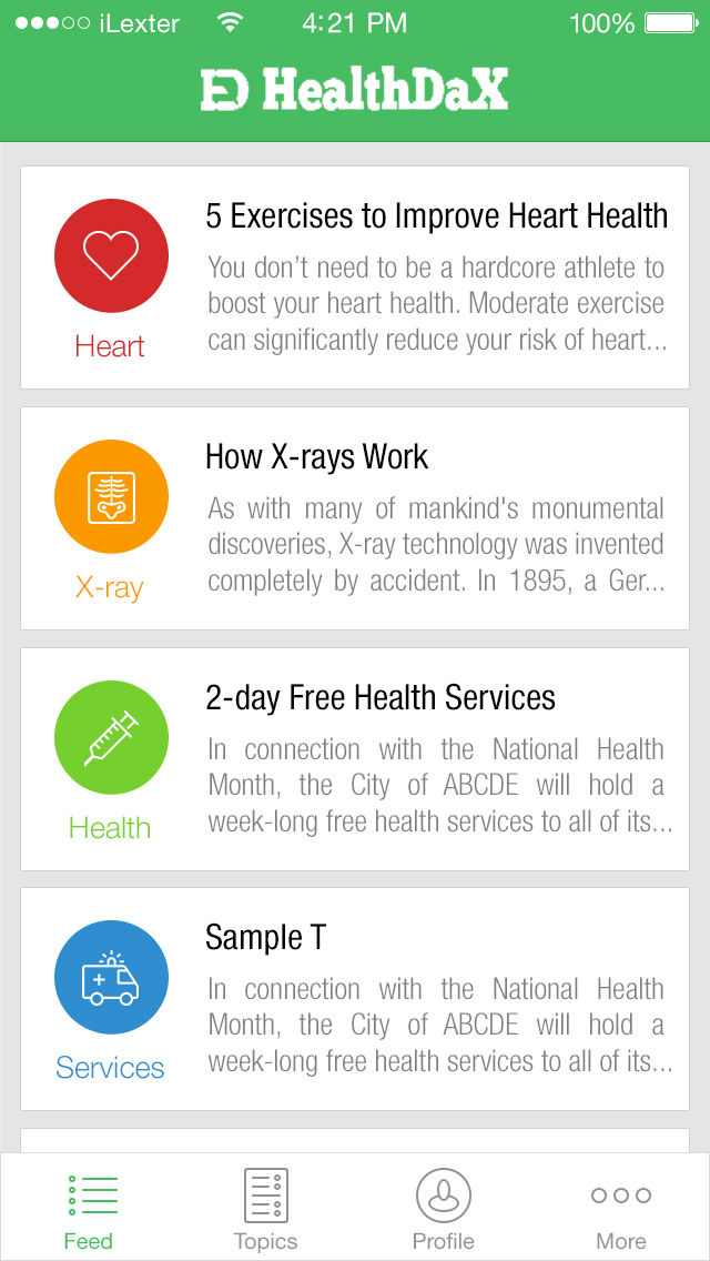 App Design by iLexter for this project | Design #3859813