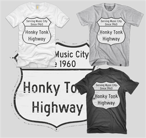 T-shirt Design by Raka for Honkytonk Threads | Design #1029899