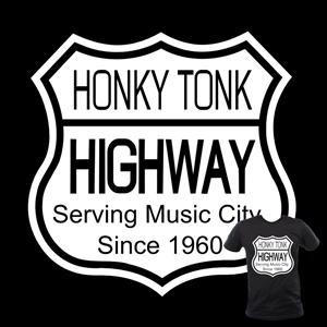 Diseño de Camiseta por Corymcg para Honkytonk Threads | Diseño: #1022248