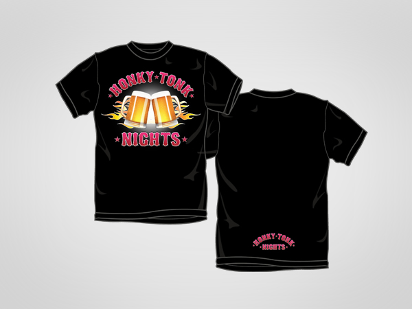 T-shirt Design by GLDesigns for Honkytonk Threads | Design #1024323