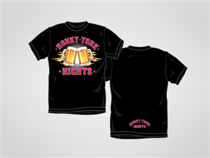 T-shirt Design by GLDesigns for Honkytonk Threads | Design: #1024323