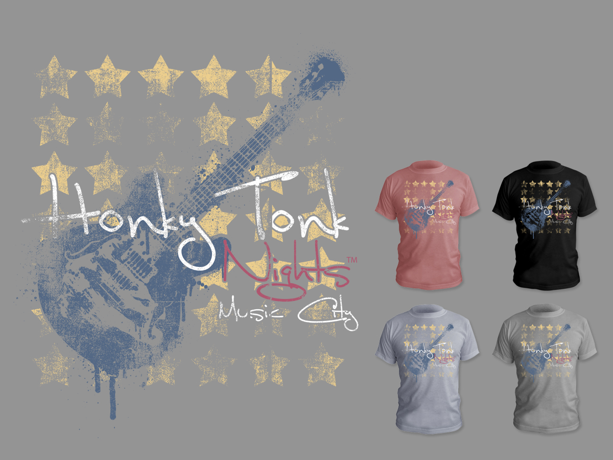 T-shirt Design by STierney for Honkytonk Threads | Design: #1042388