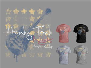 Honky Tonk Nights tshirt