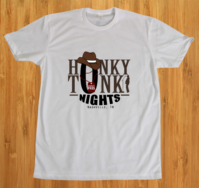 T-shirt Design by zzafra for Honkytonk Threads | Design #1037748