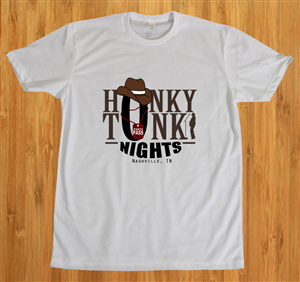 T-shirt Design by zzafra for Honkytonk Threads | Design: #1037748