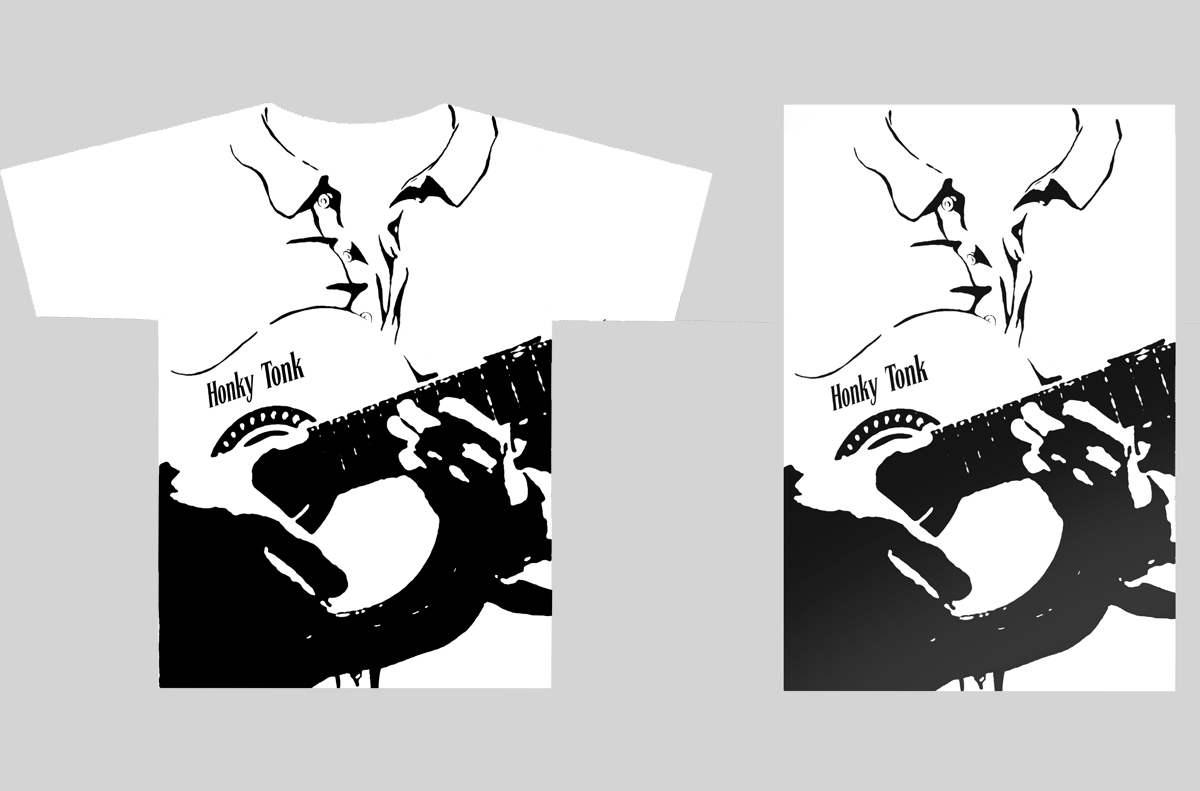 T-shirt Design by Chris Vincent for Honkytonk Threads | Design #1037289