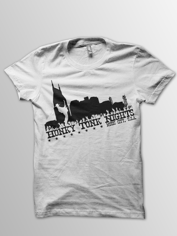 T-shirt Design by Shaun for Honkytonk Threads | Design #1040417