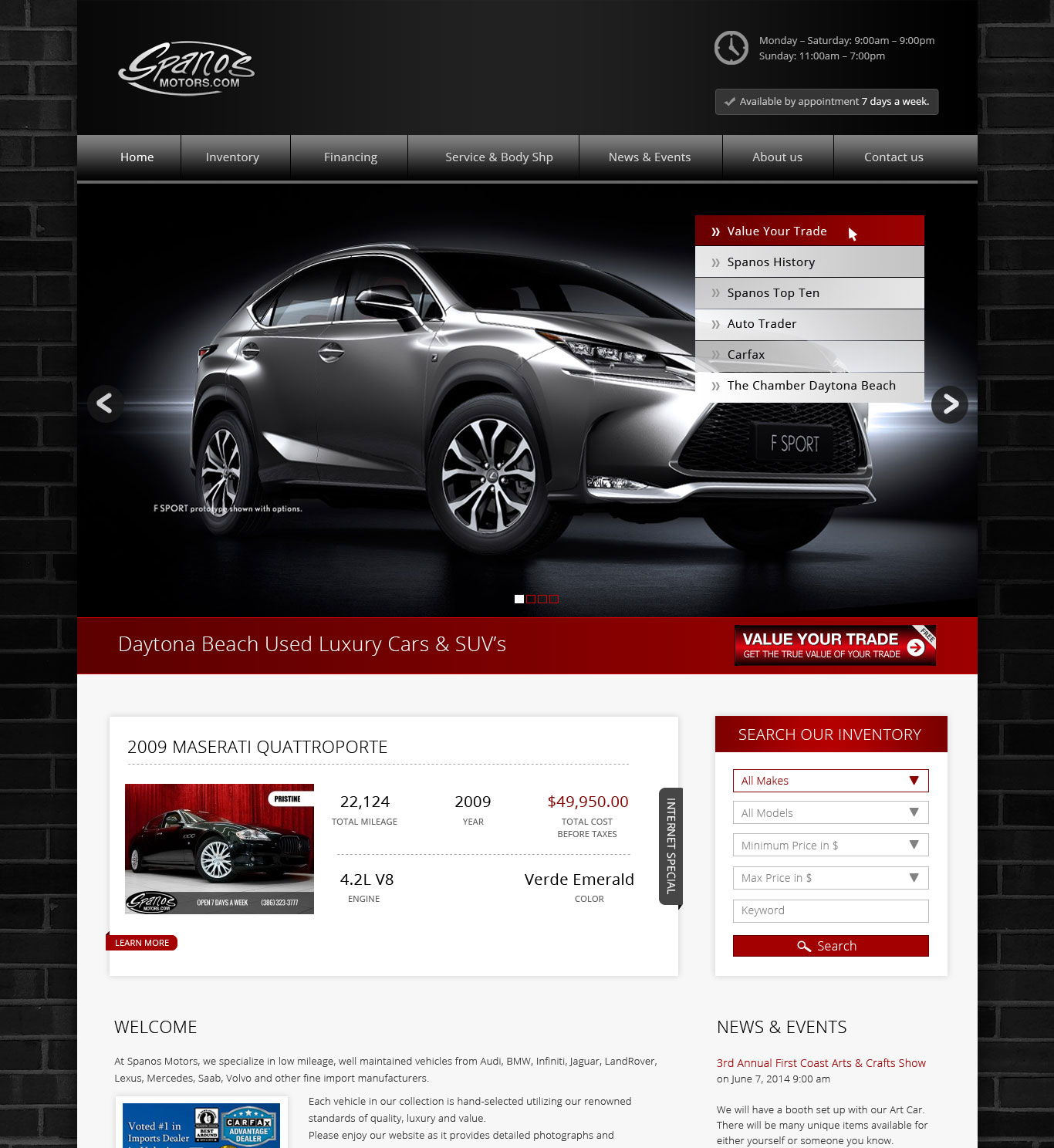 Diseño Web por Tariq Shamim para AutoRevo | Diseño #3850460