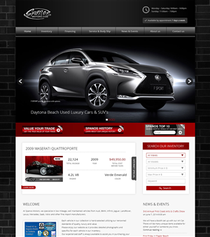 Web Design by Tariq Shamim for AutoRevo | Design: #3882060